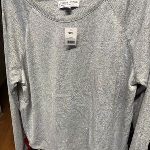 Karen Neuburger Light Gray Lounge Top XXL